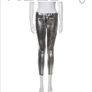 L’ agence metallic skinny Jean